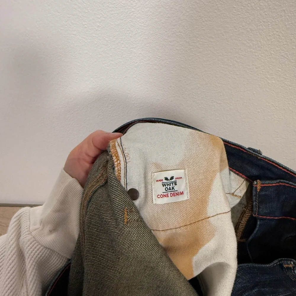 Raleigh‎ Denim White Oak Cone Selvage Denim Jeans Button Fly Men’s Sz 30
